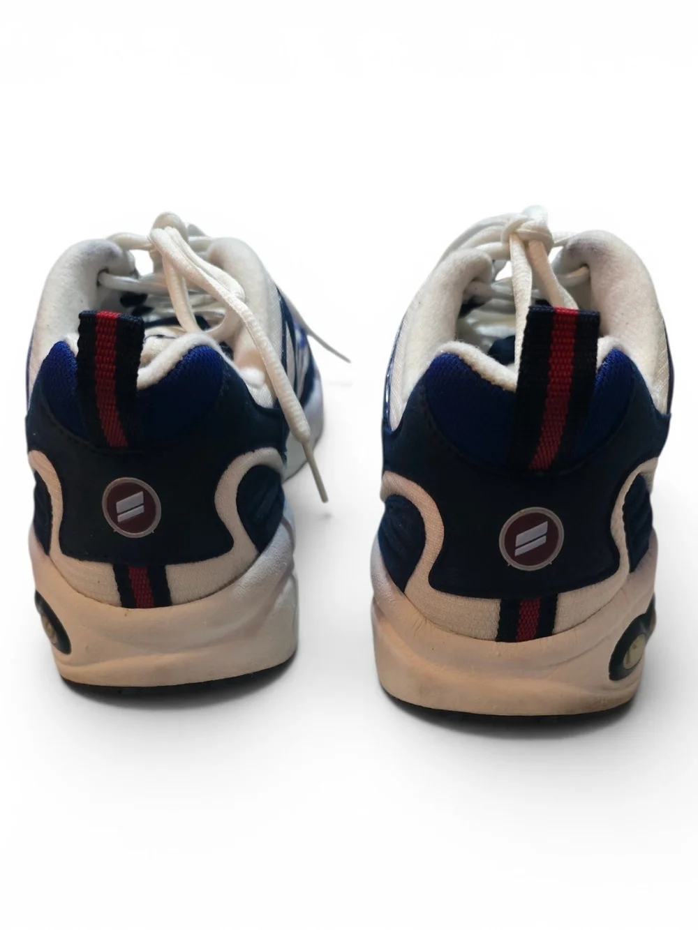 FUBU Blue & Cream Retro Wave Sneakers